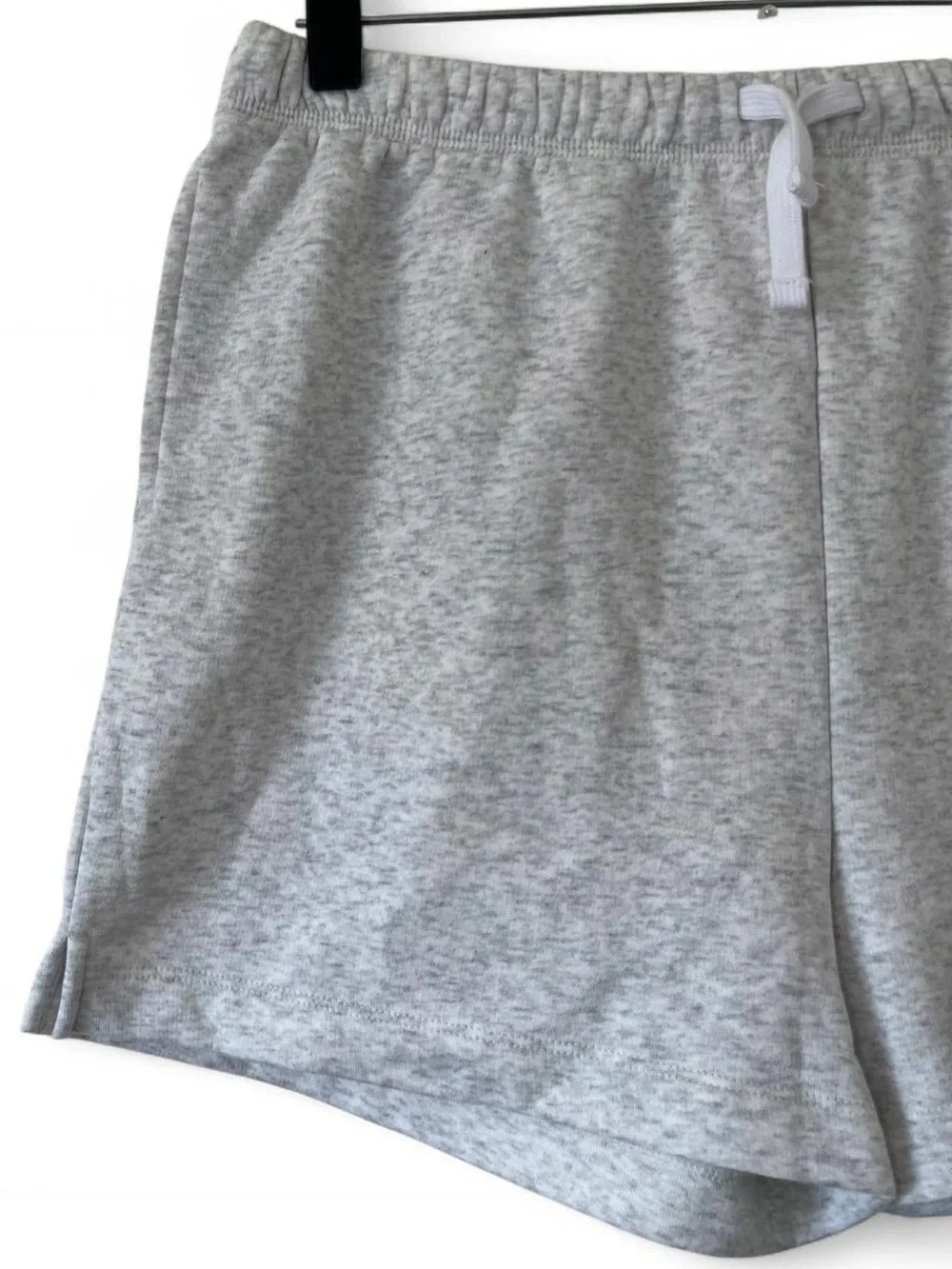 Girls XL Athletic Casual Gray French Terry Sweat Shorts Justice Plus 16/18 NWT